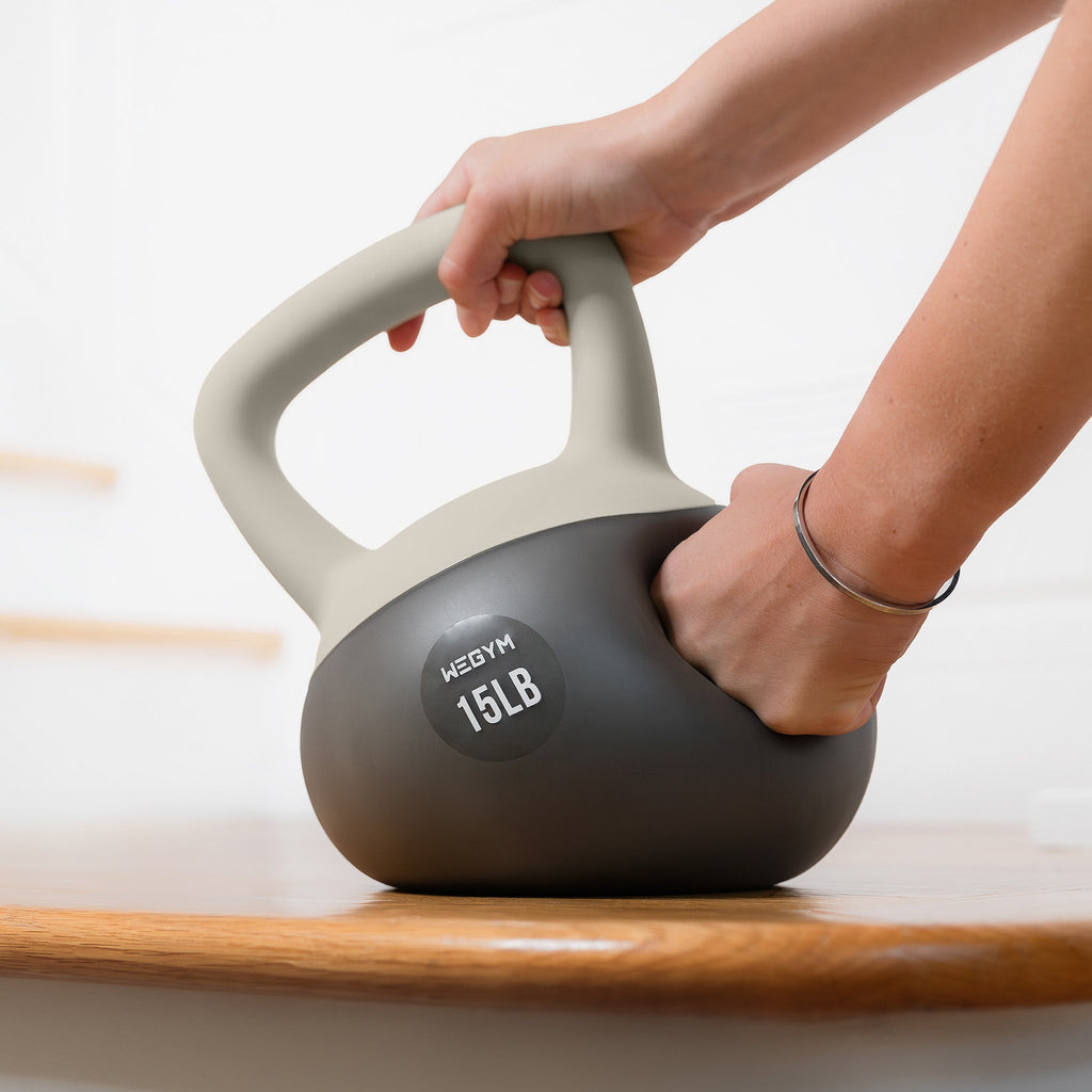 Soft Kettlebell Set - 10, 15, & 20 lbs