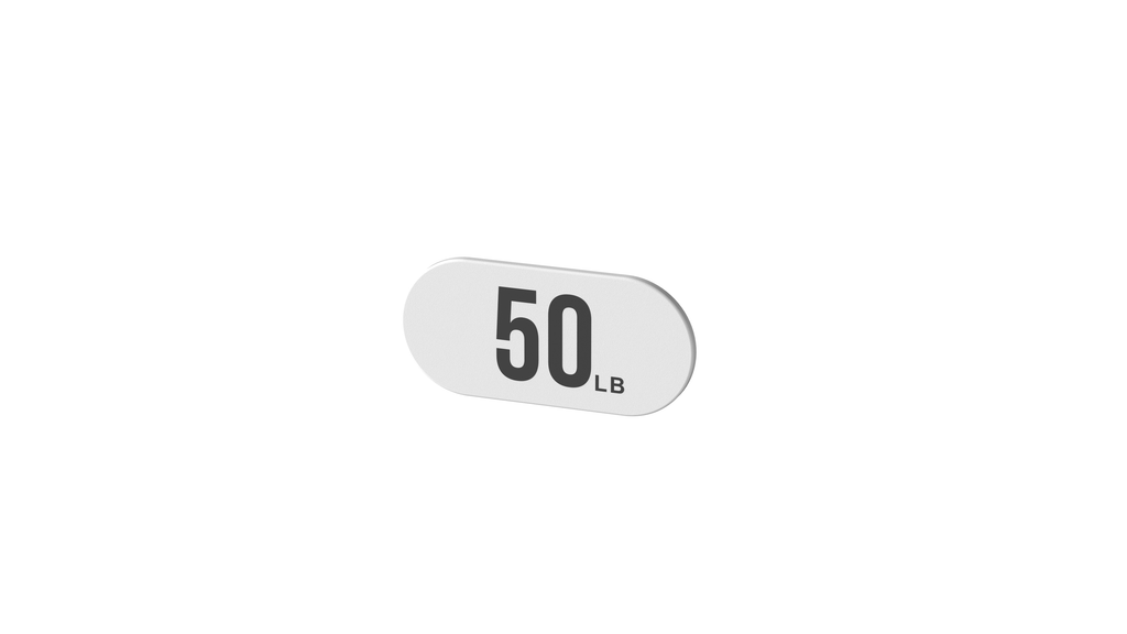 Magnetic Weight Label