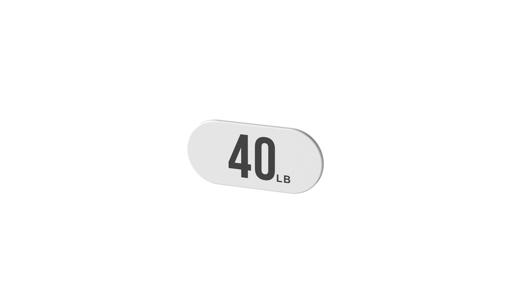 Magnetic Weight Label